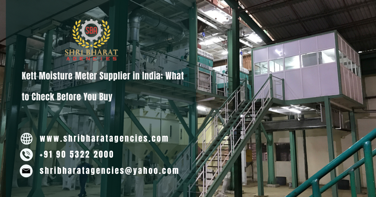 Kett Moisture Meter Supplier in India What to Check Before You Buy